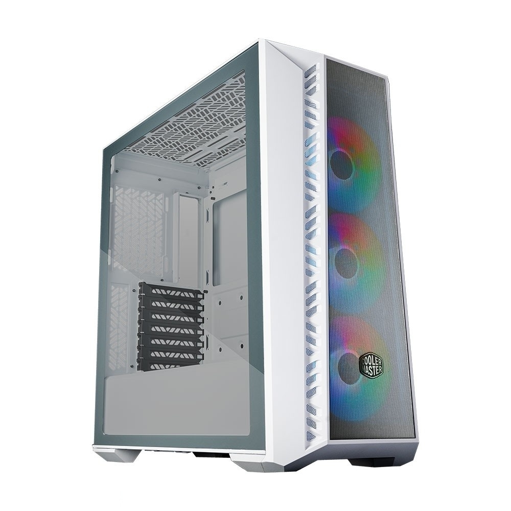 کیس سفید کولر مستر مدل MASTERBOX 520 MESH ARGB