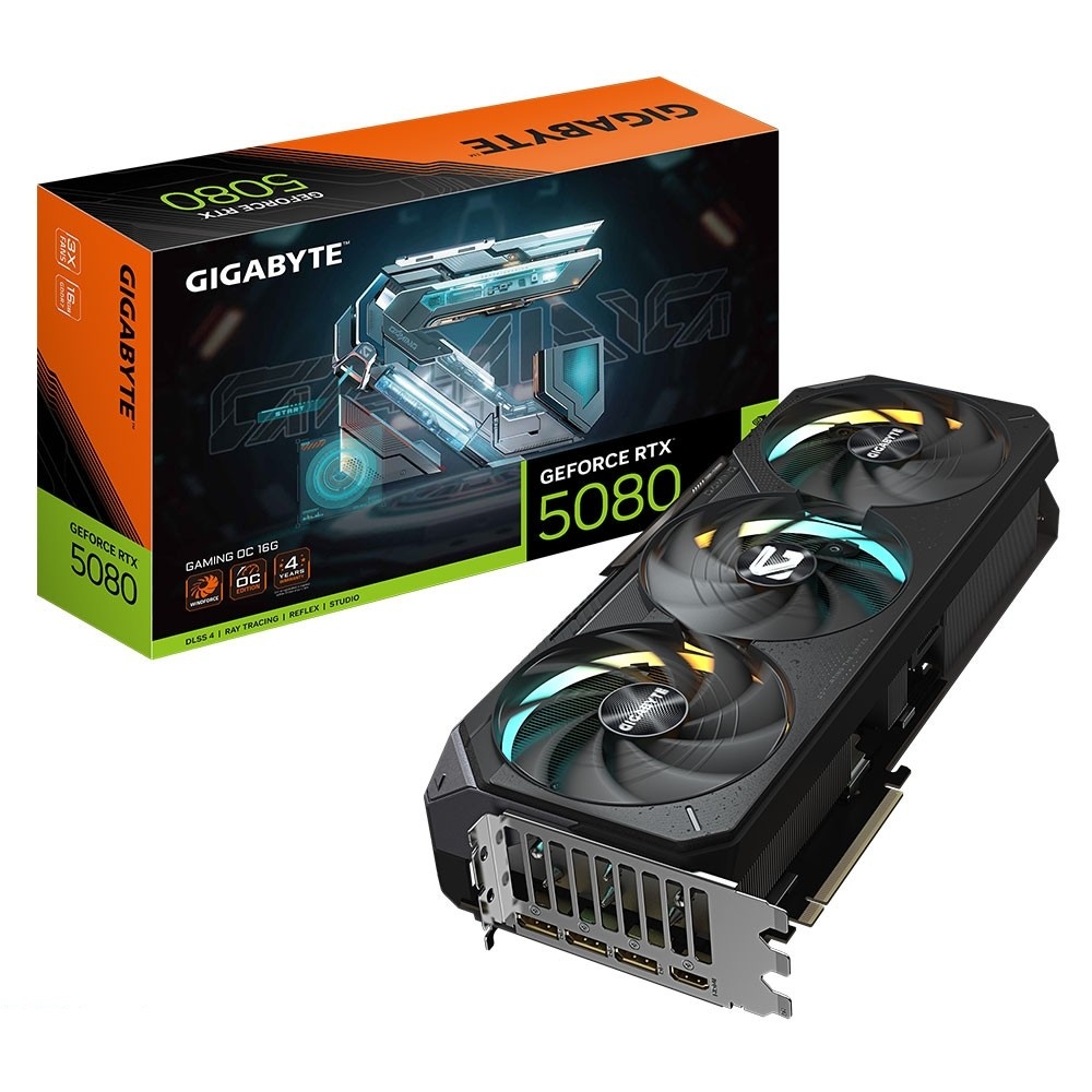 کارت گرافیک گیگابایت RTX 5080 GAMING OC 16G