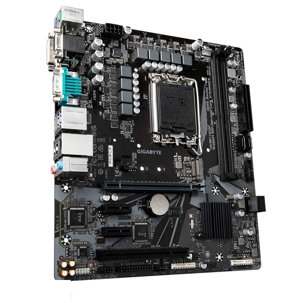 مادربرد گیگابایت H610M HD3P DDR5