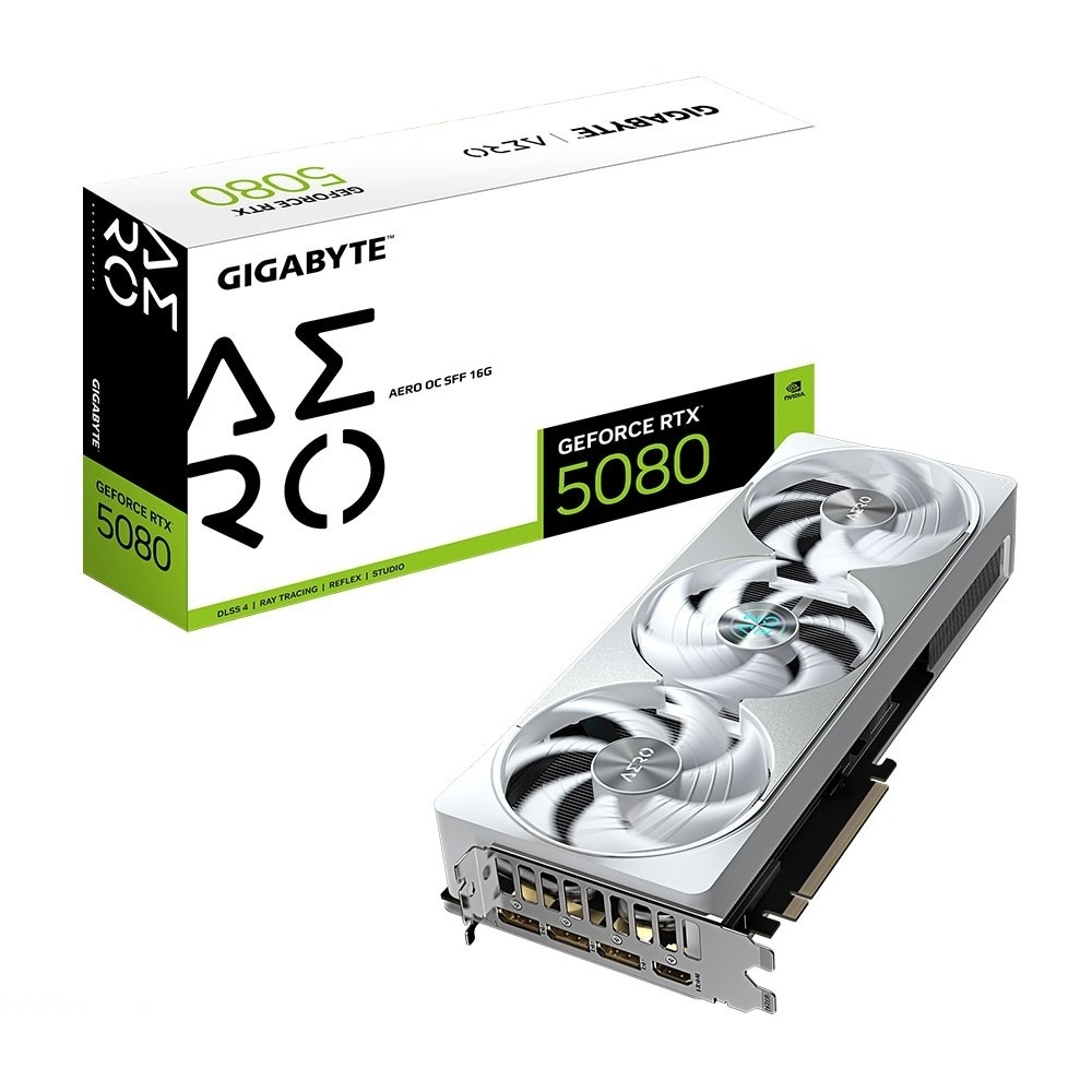 کارت گرافیک گیگابایت RTX 5080 AERO OC SFF 16G