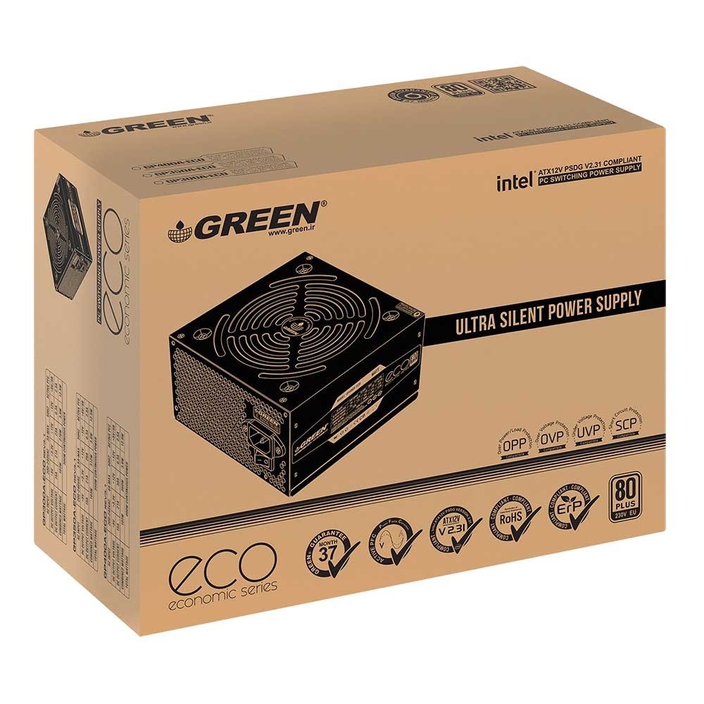 پاور گرین 350 وات مدل GP350A-ECO Rev3.1