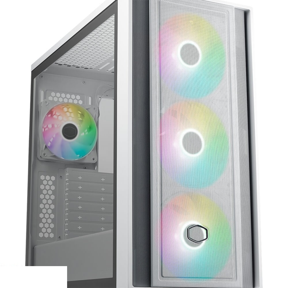 کیس کولر مستر مدل MasterBox 600 WHITE