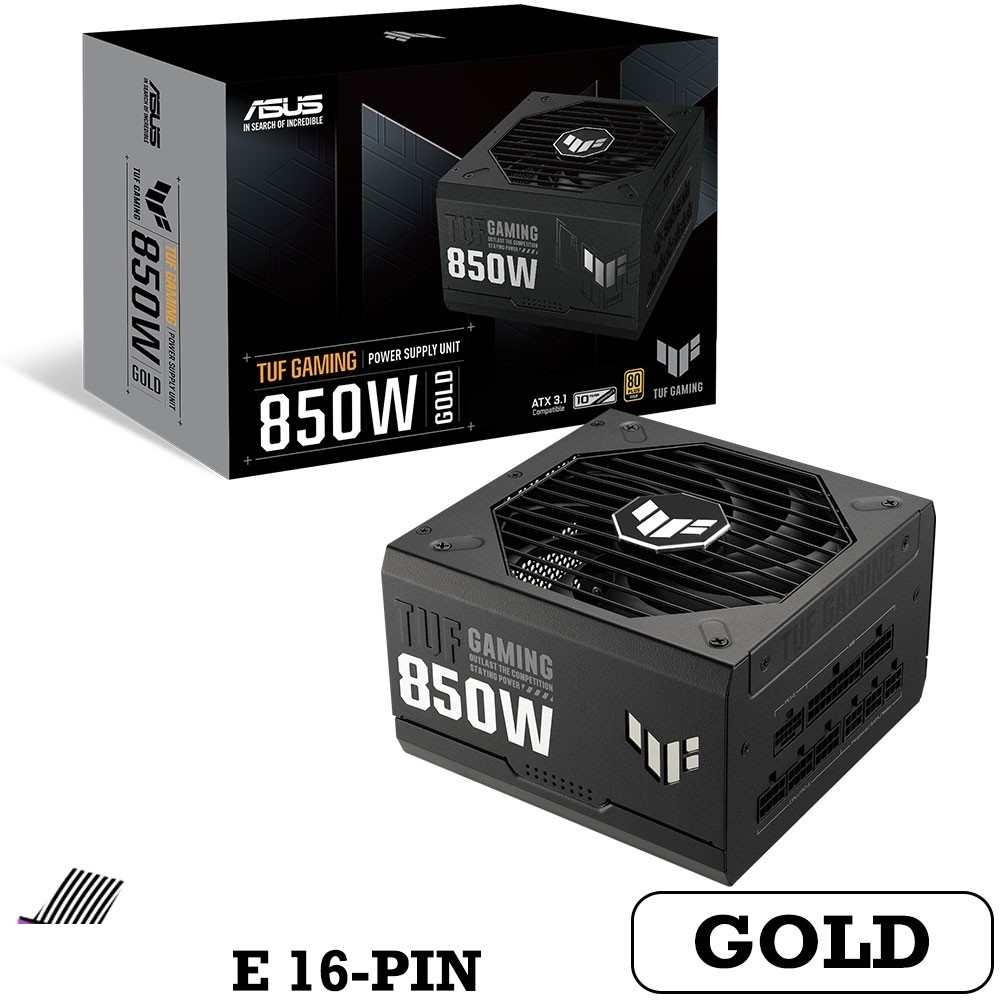 پاور ایسوس 850 وات فول ماژولار مدل TUF Gaming 850W Gold