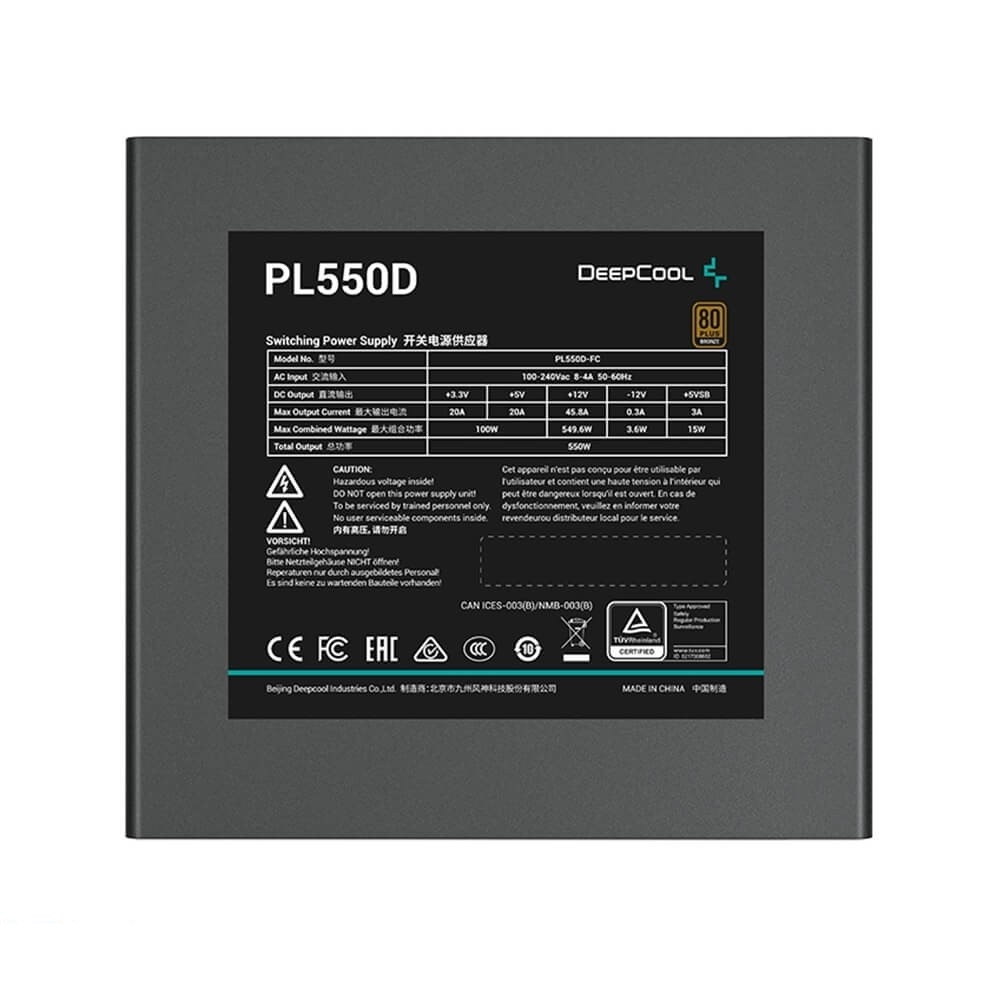 پاور دیپ کول 550 وات مدل PL550D