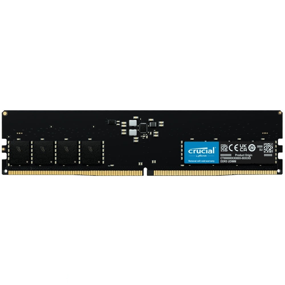 رم کروشیال 8 گیگابایت DDR5 CL40 باس 4800 مدل CRUCIAL U-DIMM CT8