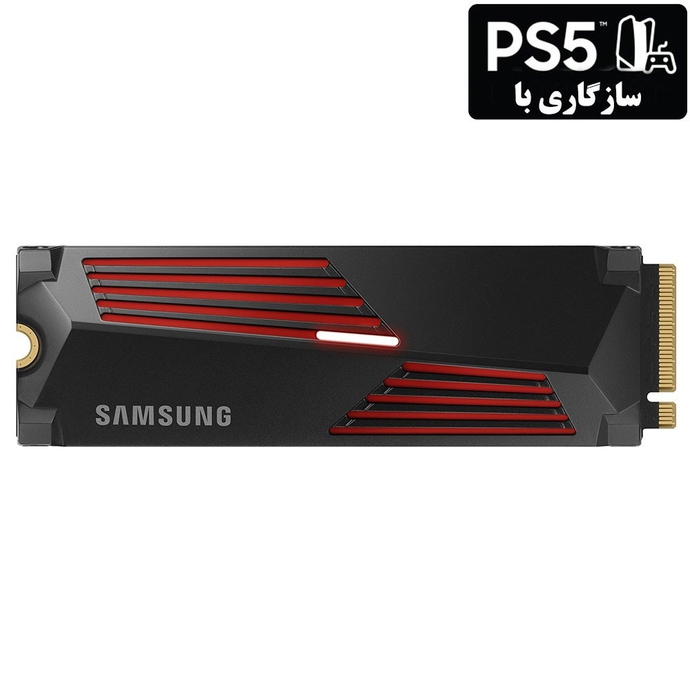 اس اس دی سامسونگ 1 ترابایت مدل M.2 NVME 990 PRO Heatsink
