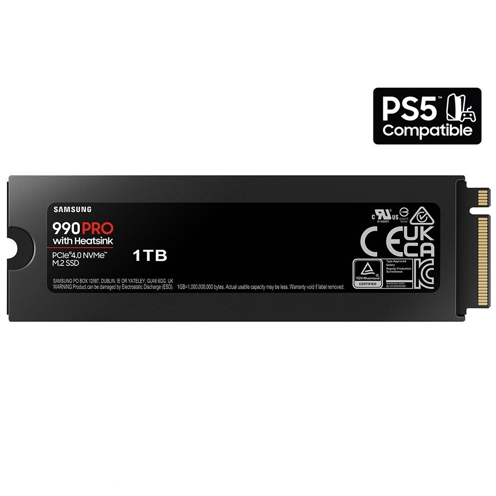 اس اس دی سامسونگ 1 ترابایت مدل M.2 NVME 990 PRO Heatsink