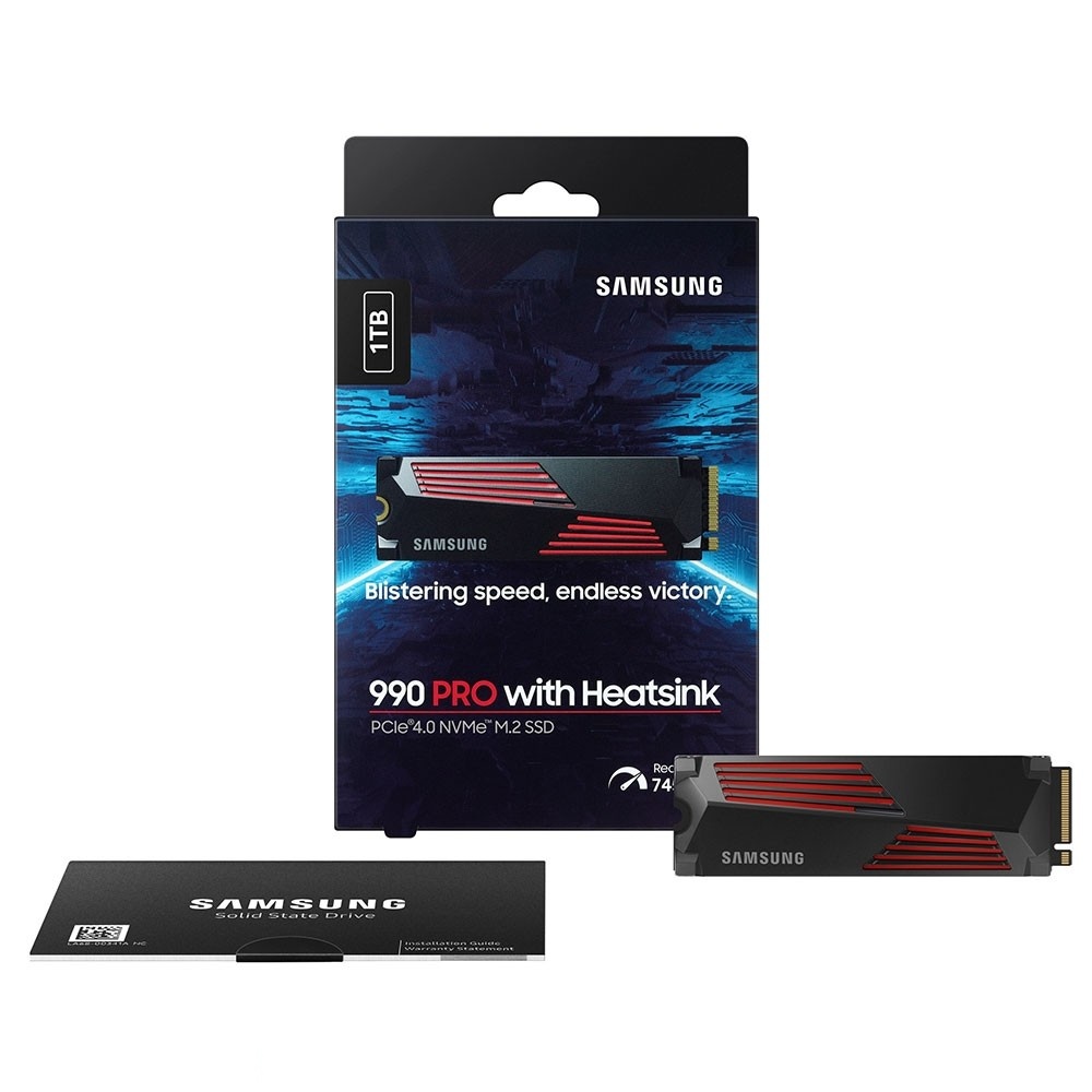 اس اس دی سامسونگ 1 ترابایت مدل M.2 NVME 990 PRO Heatsink