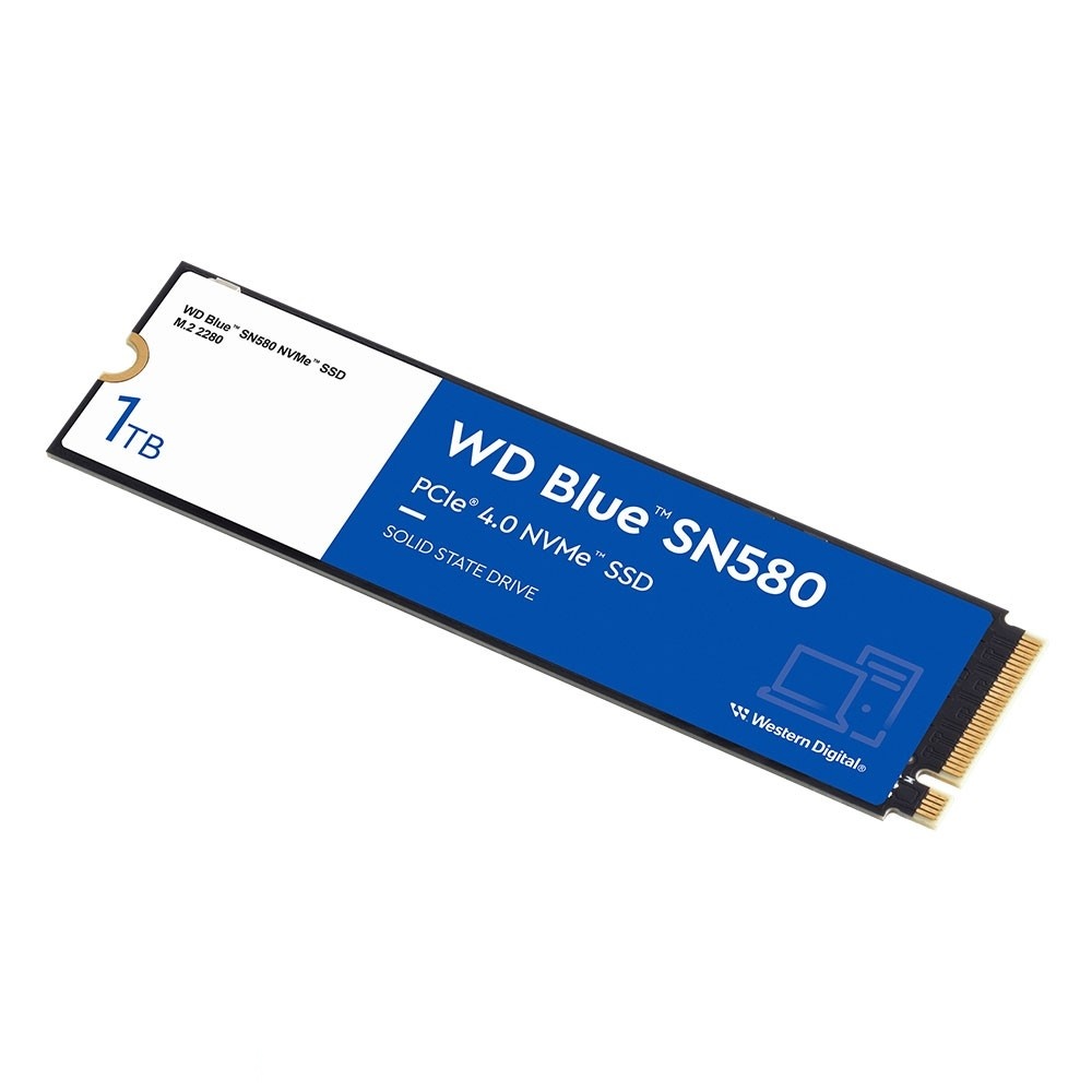 اس اس دی وسترن دیجیتال 1 ترابایت مدل NVMe M.2 SN580 BLUE