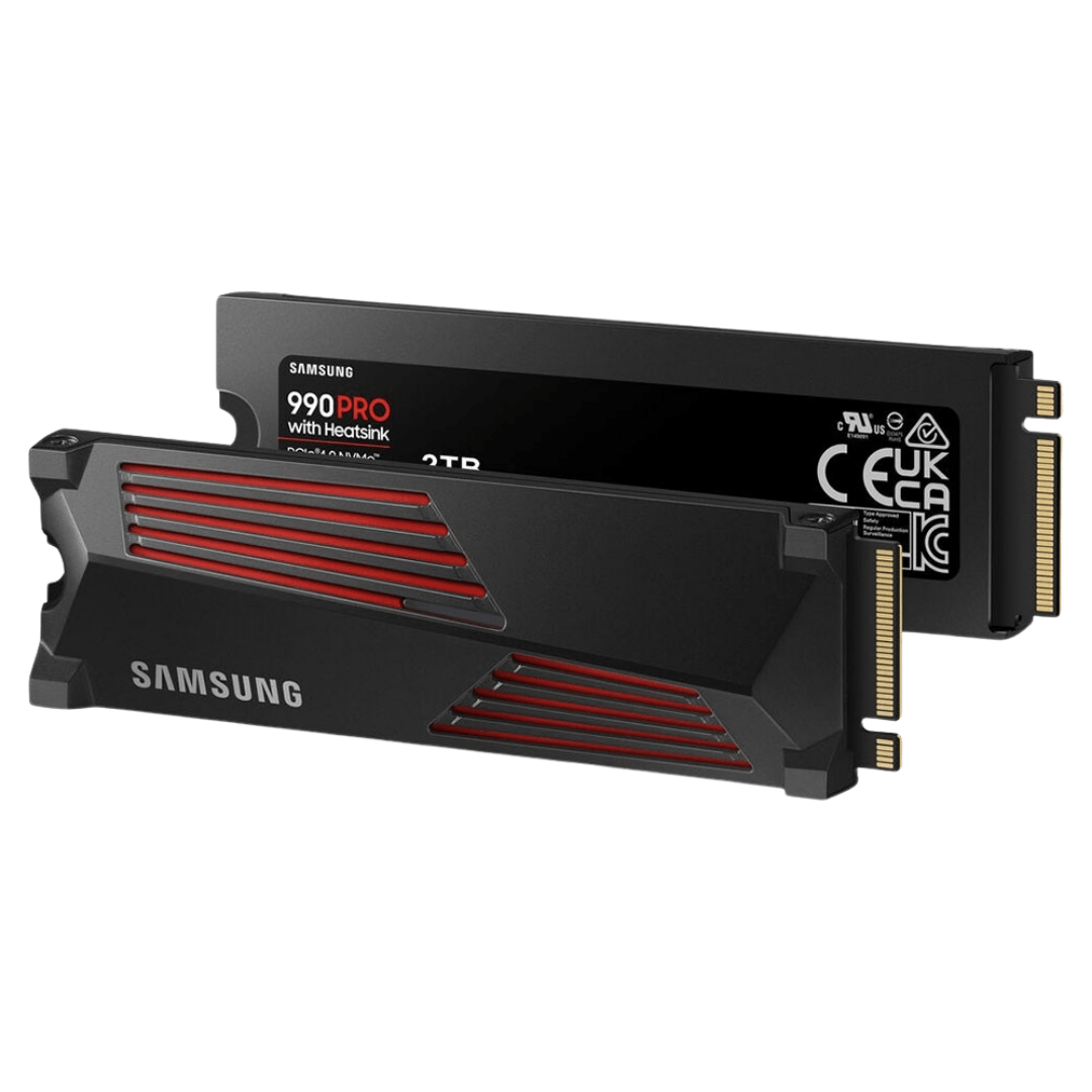 اس اس دی سامسونگ 2 ترابایت مدل M.2 NVME 990 PRO Heatsink