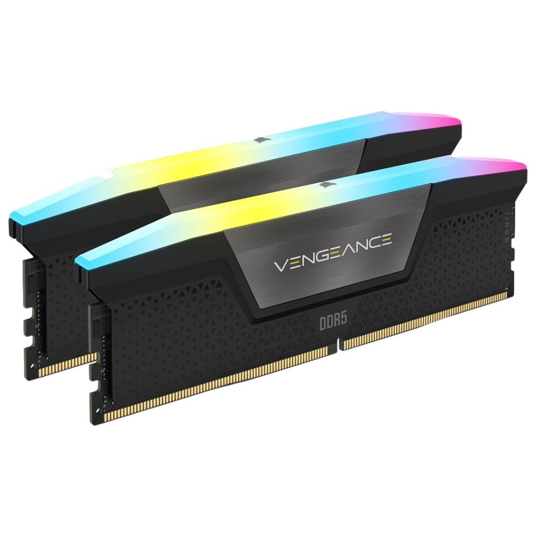 رم کورسیر 32 گیگابایت (2×16) دو کانال DDR5 5600 مدل Vengeance RGB CL40