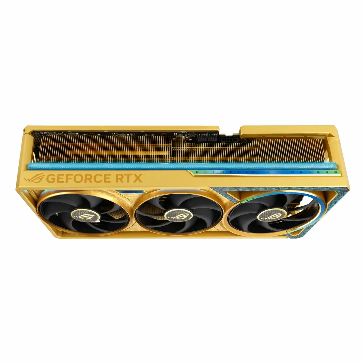کارت گرافیک ایسوس ASUS ROG ASTRAL RTX 5080 OC DHAHAB EDITION 16G