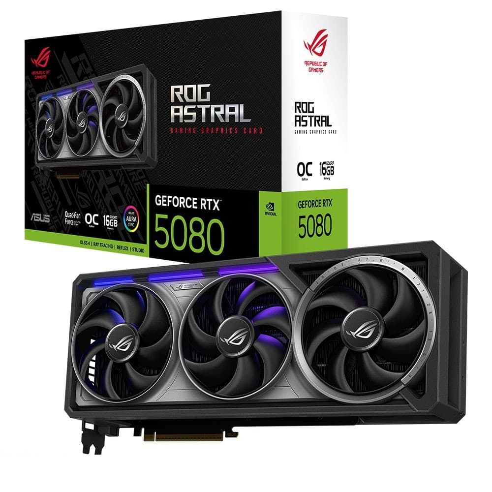 کارت گرافیک ایسوس ROG Astral RTX 5080 OC 16GB