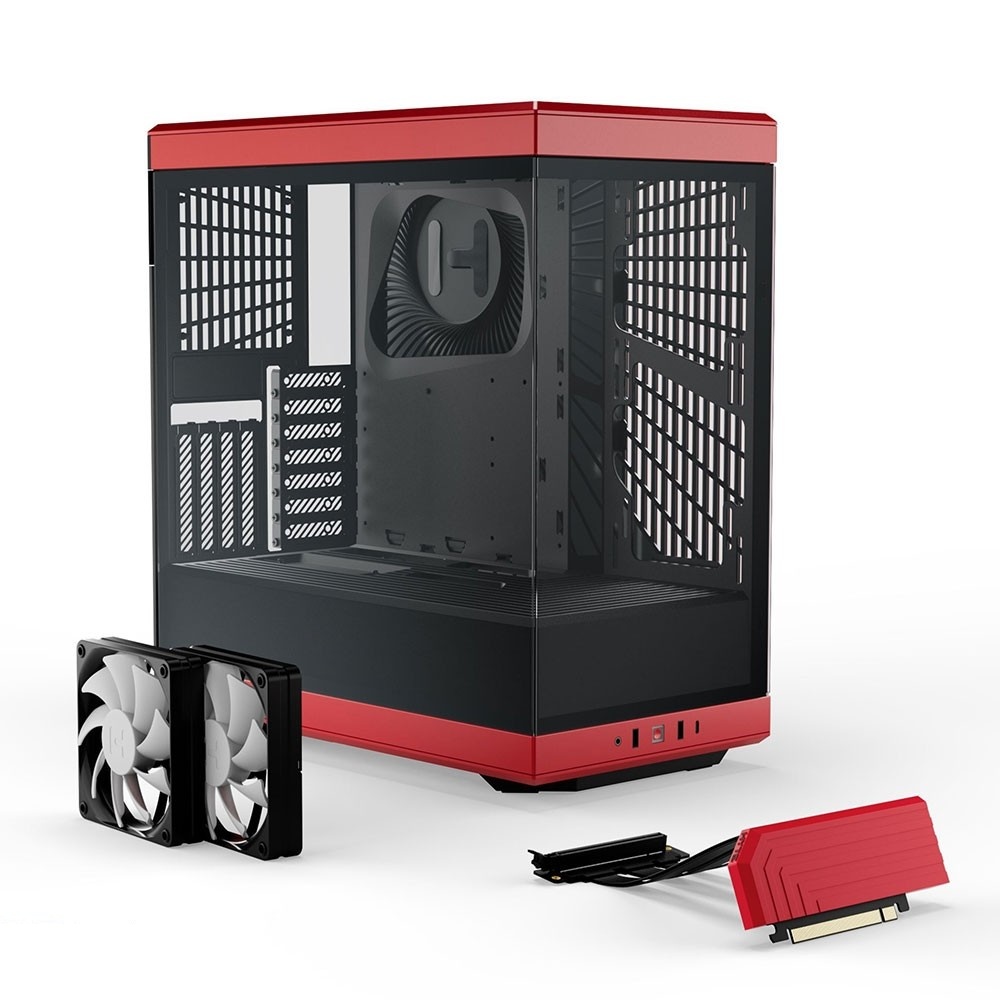 کیس هایت مدل HYTE Y40 BLACK Cherry