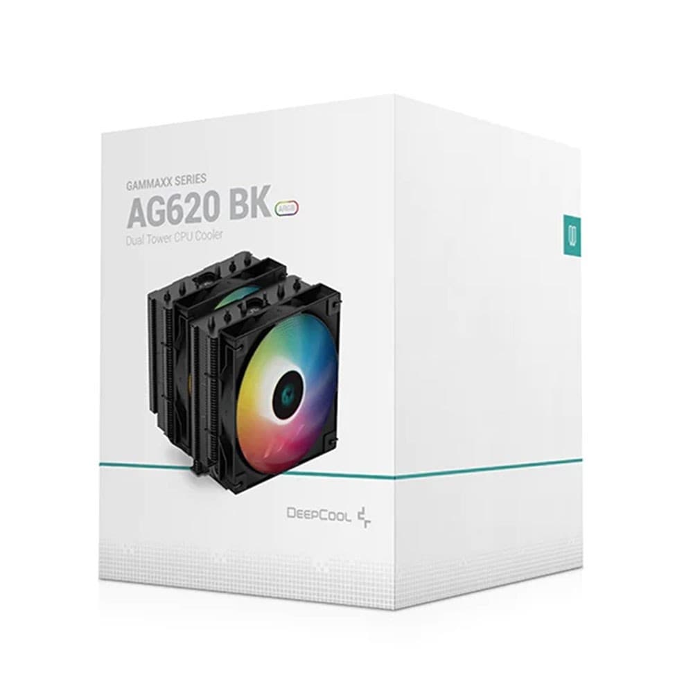 خنک کننده پردازنده دیپ کول AG620 BK ARGB