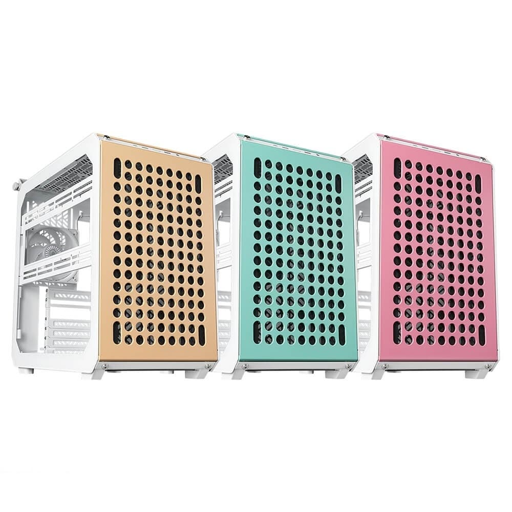 کیس کولر مستر مدل QUBE 500 Flatpack Macaron
