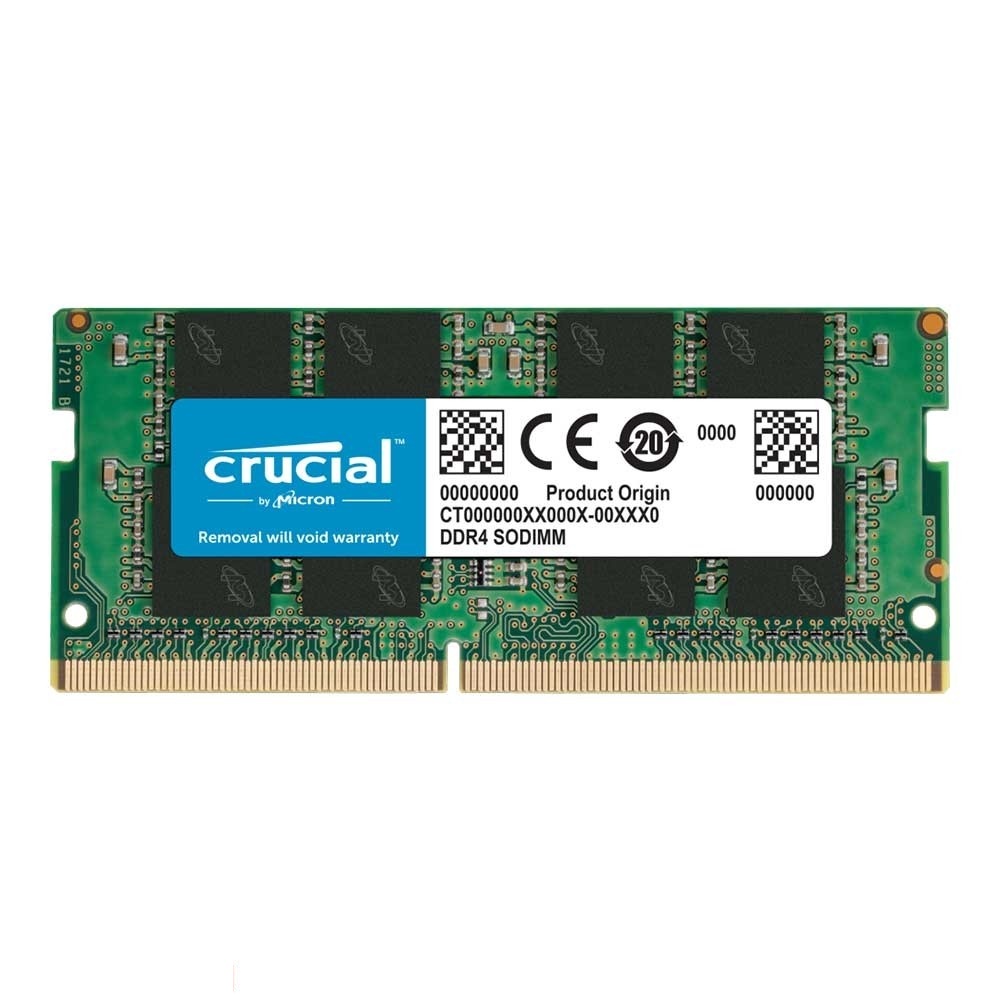 رم لپ تاپ کروشیال 8 گیگابایت تک ماژول DDR4 CL22 باس 3200