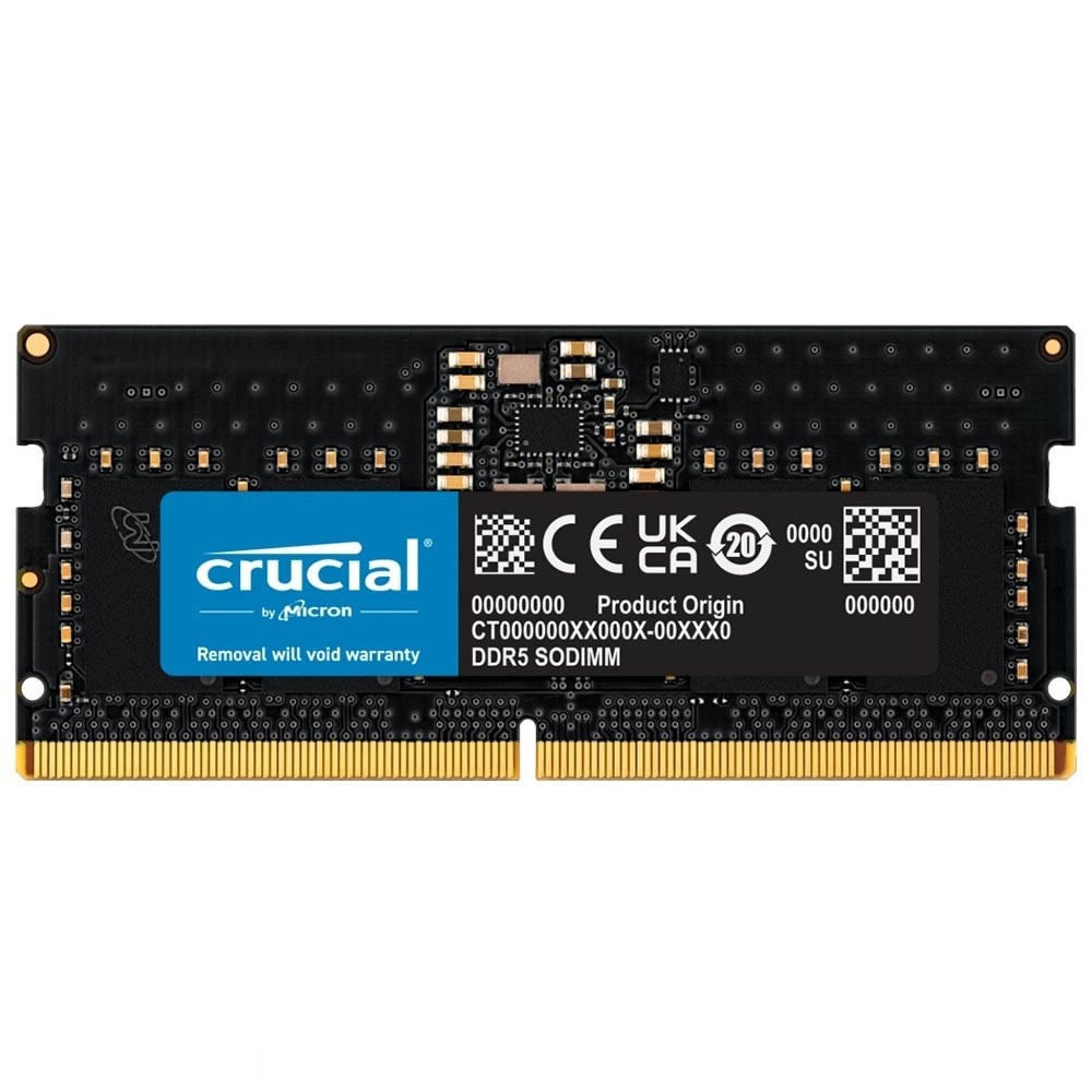 رم لپ تاپ کروشیال 16 گیگابایت تک ماژول DDR5 CL46 باس 5600
