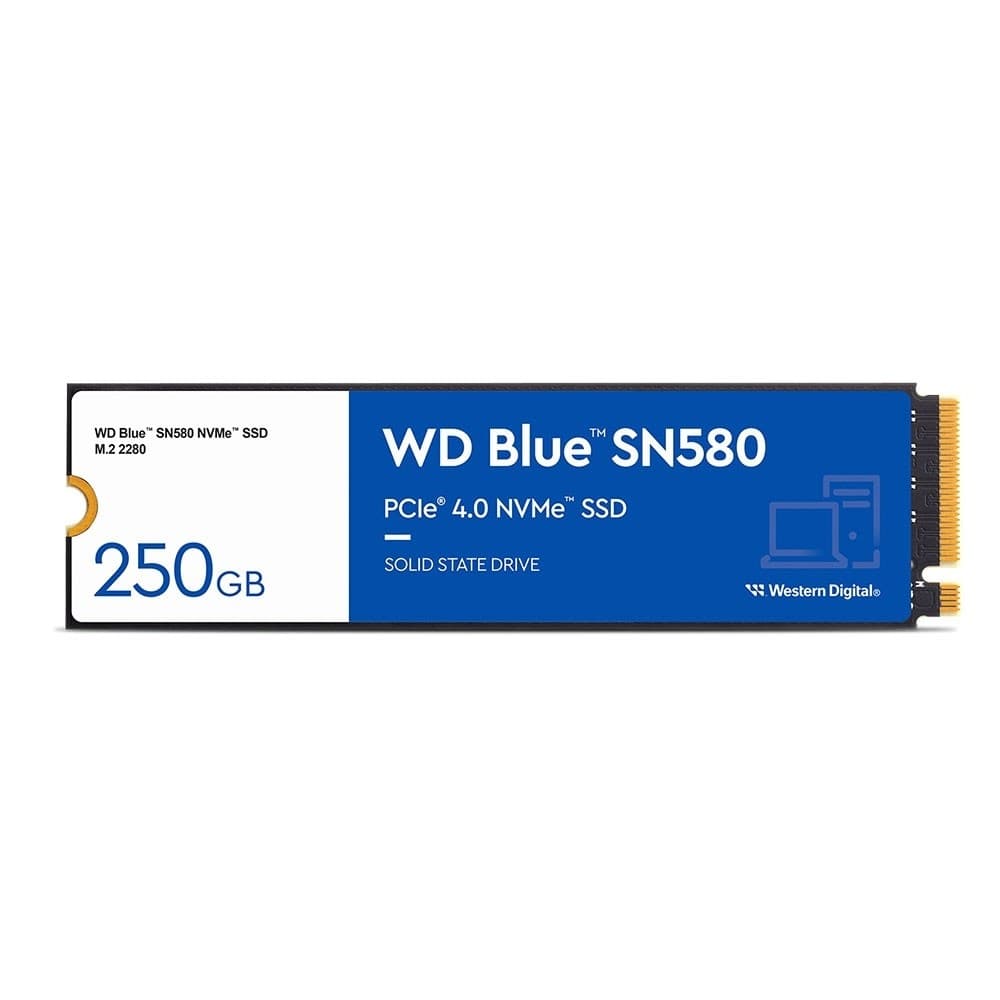 اس اس دی وسترن دیجیتال 500 گیگابایت مدل NVMe M.2 SN580 BLUE
