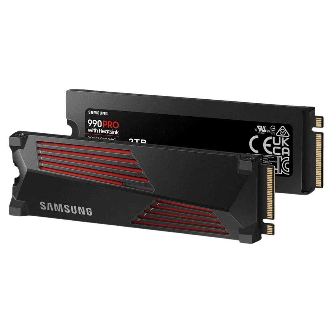 اس اس دی سامسونگ 2 ترابایت مدل M.2 NVME 990 PRO Heatsink