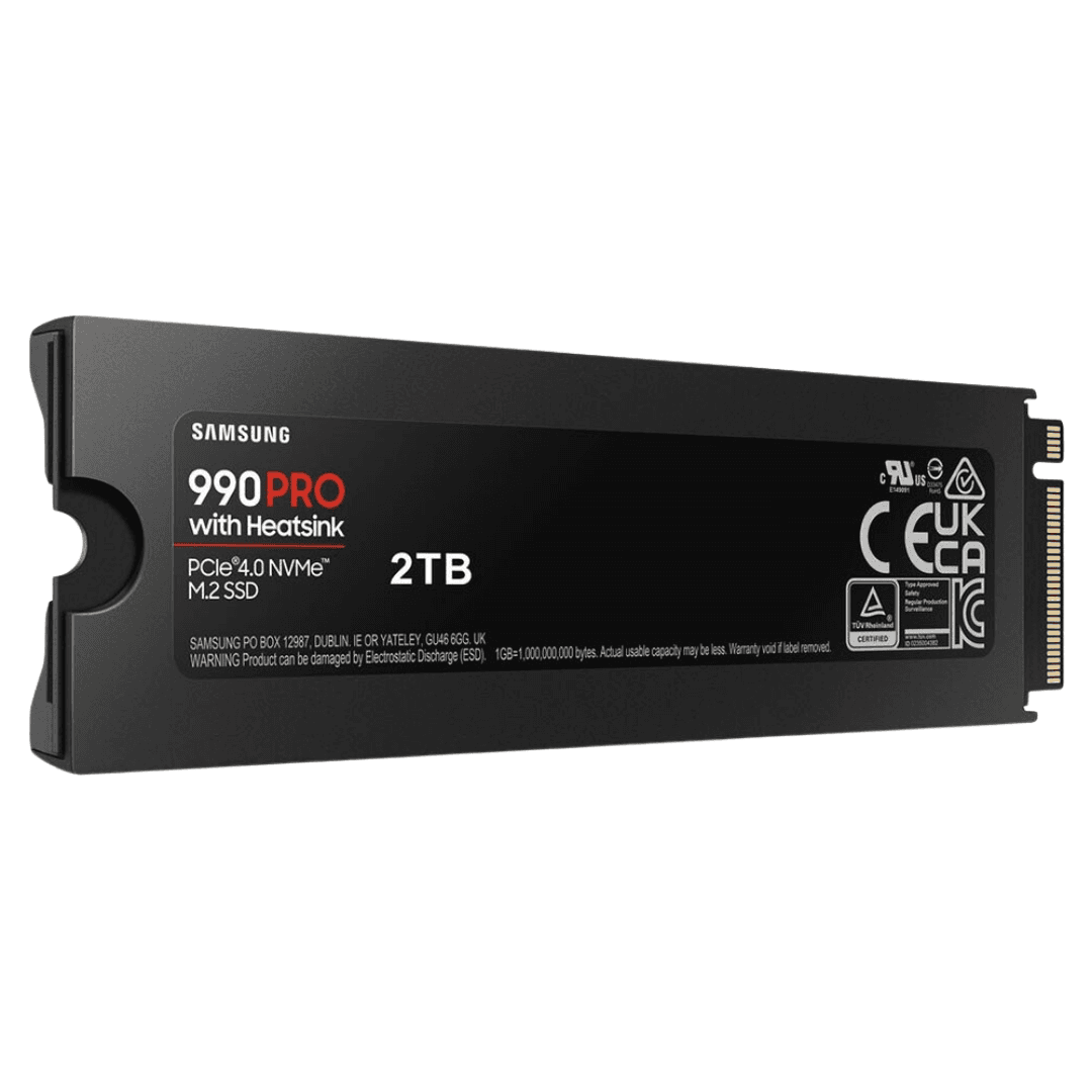 اس اس دی سامسونگ 2 ترابایت مدل M.2 NVME 990 PRO Heatsink