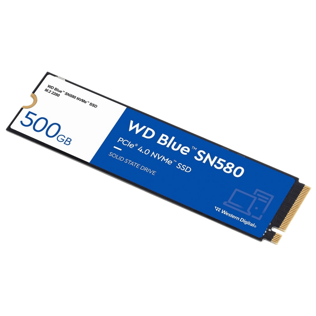 اس اس دی وسترن دیجیتال 500 گیگابایت مدل NVMe M.2 SN580 BLUE