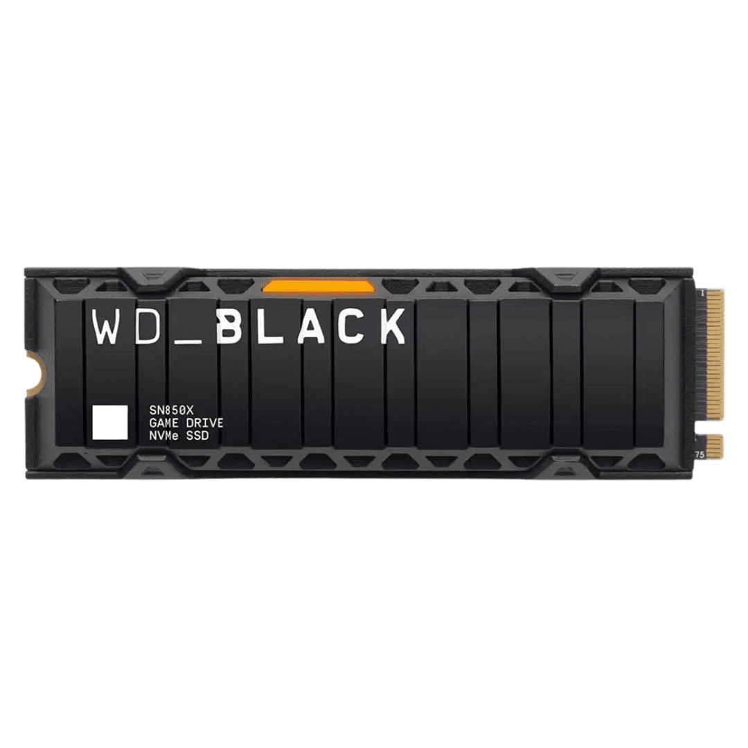 اس اس دی وسترن دیجیتال 4 ترابایت مدل BLACK SN850X Heatsink PCIe 4.0
