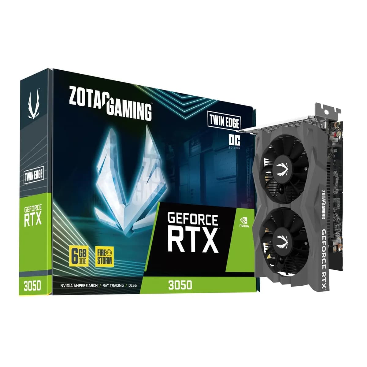 کارت گرافیک زوتک ZOTAC RTX 3050 TWIN EDGE OC 6