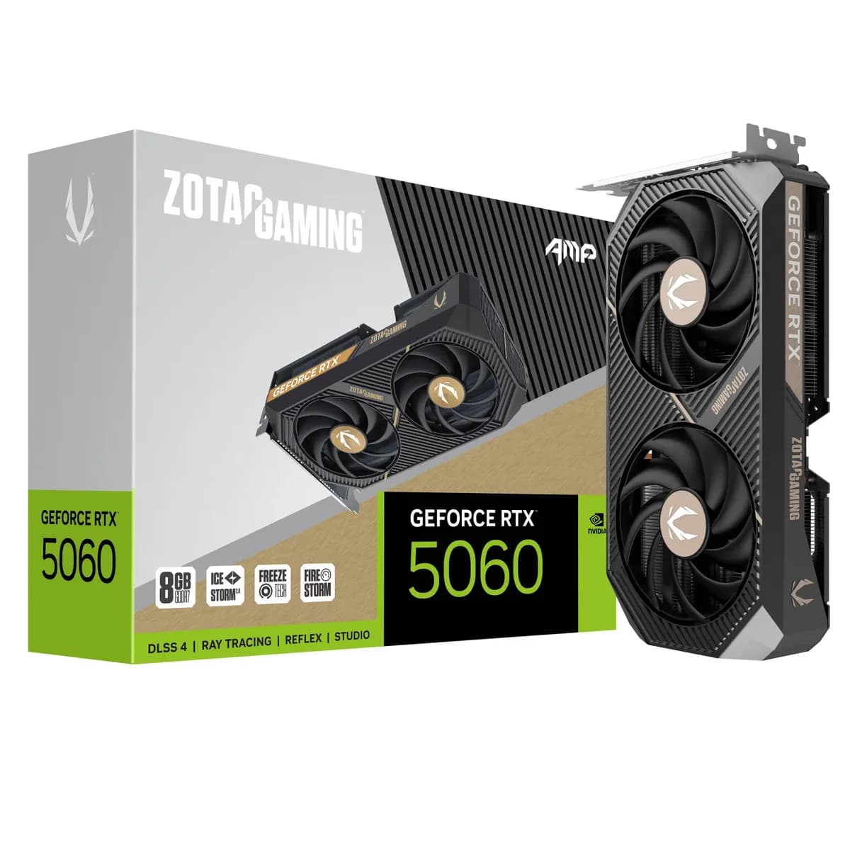 مشخصات کارت گرافیک ZOTAC RTX 5060 AMP 8GB
