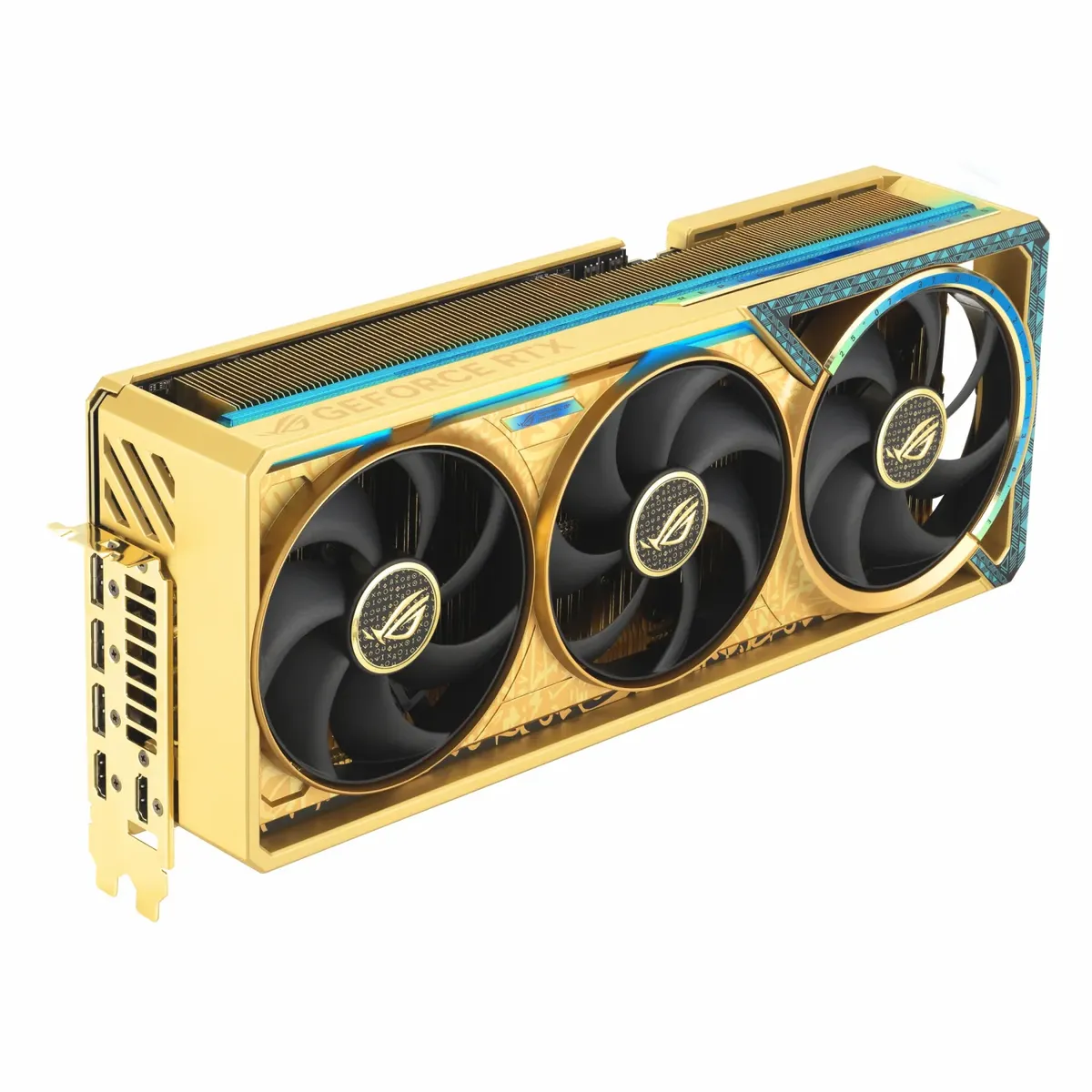 کارت گرافیک ایسوس ASUS ROG ASTRAL RTX 5080 OC DHAHAB EDITION 16G