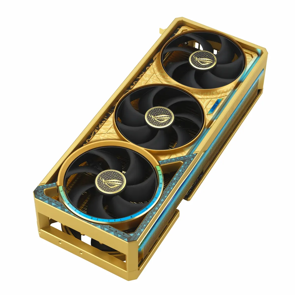 کارت گرافیک ایسوس ASUS ROG ASTRAL RTX 5080 OC DHAHAB EDITION 16G