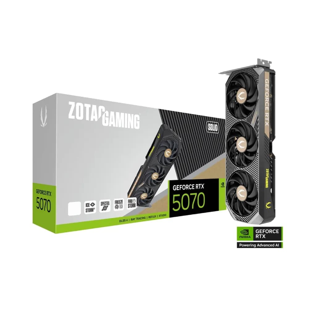 VGA Zotac RTX 5070 Solid 12GB