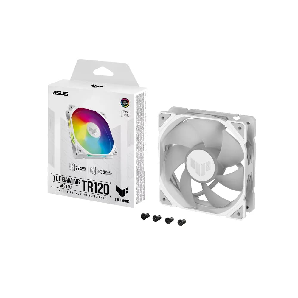 Fan Asus TUF TR120 ARGB Standard Single White