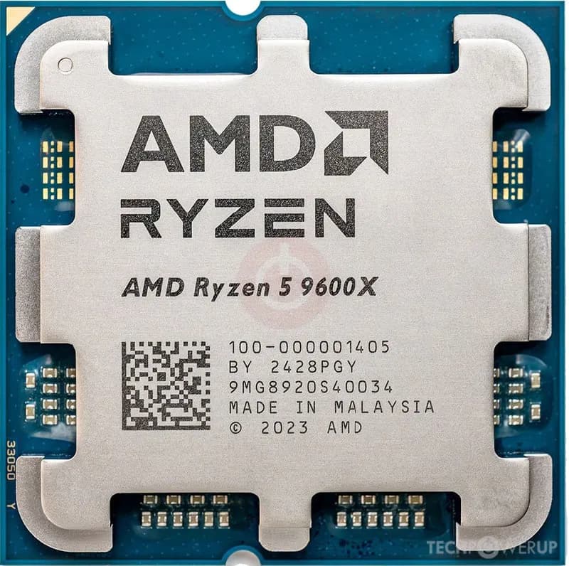 پردازنده ای ام دی Ryzen 5 9600X فاقد باکس