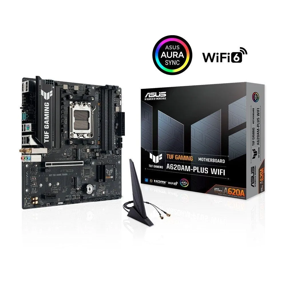 مادربرد ایسوس ASUS TUF GAMING A620AM-PLUS WIFI DDR5 - تصویر 1