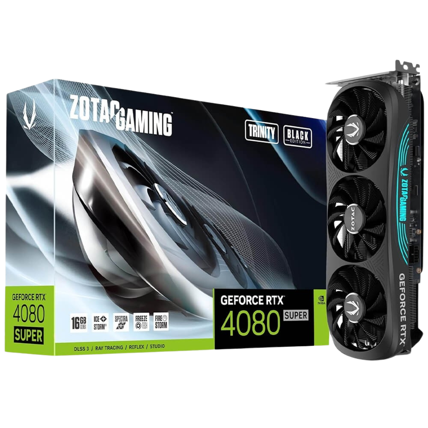 کارت گرافیک زوتک GAMING RTX 4080 SUPER Trinity Black 16GB