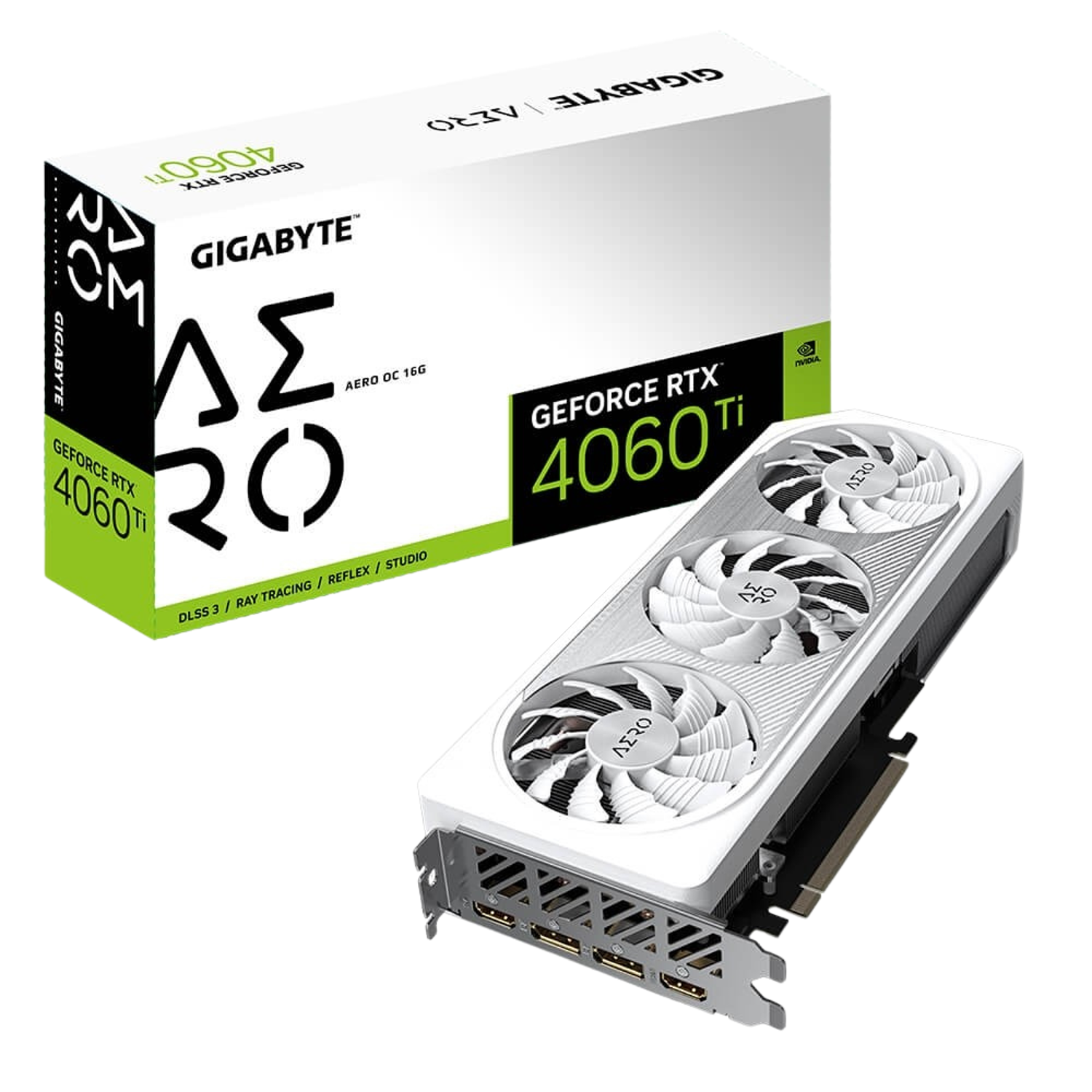 کارت گرافیک گیگابایت RTX 4060 Ti AERO OC 16G