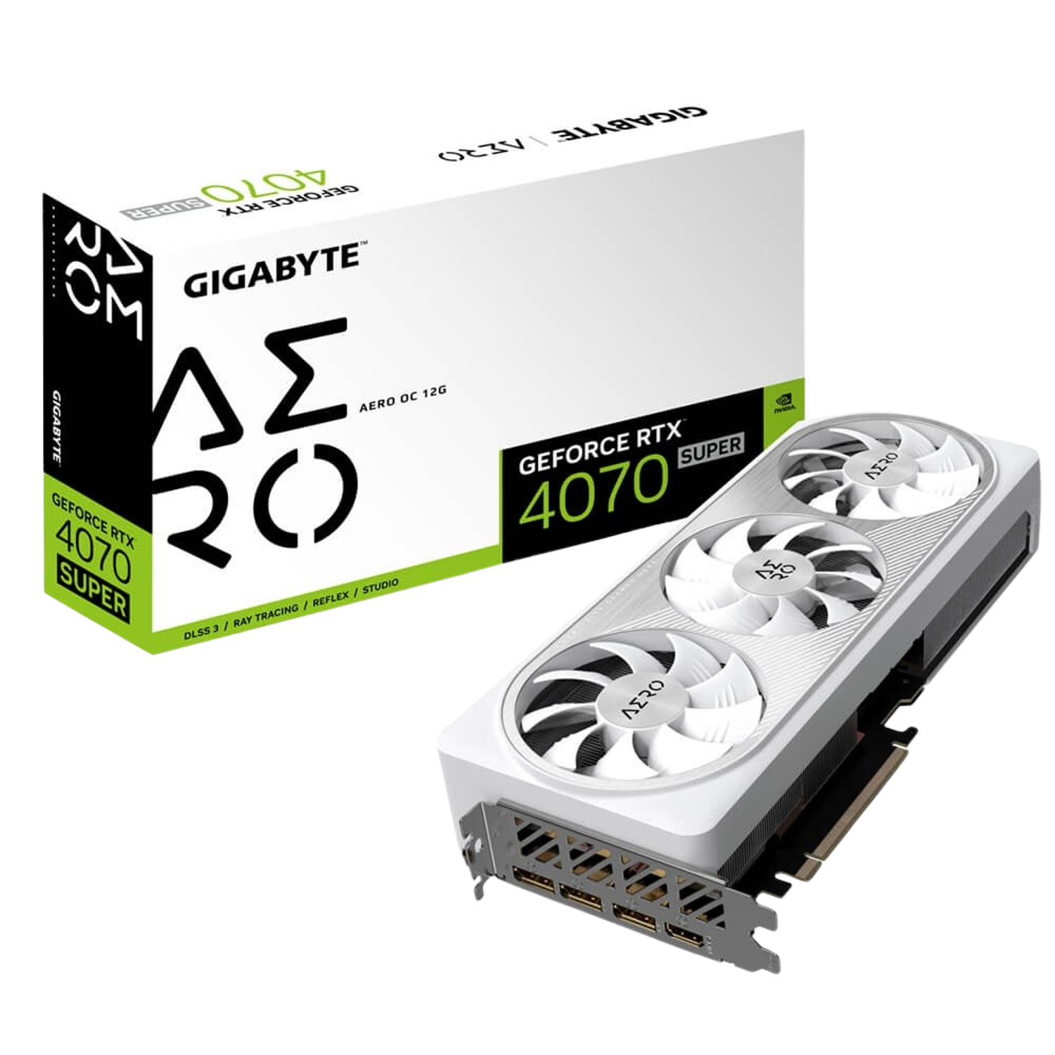 کارت گرافیک گیگابایت RTX 4070 SUPER AERO OC 12G