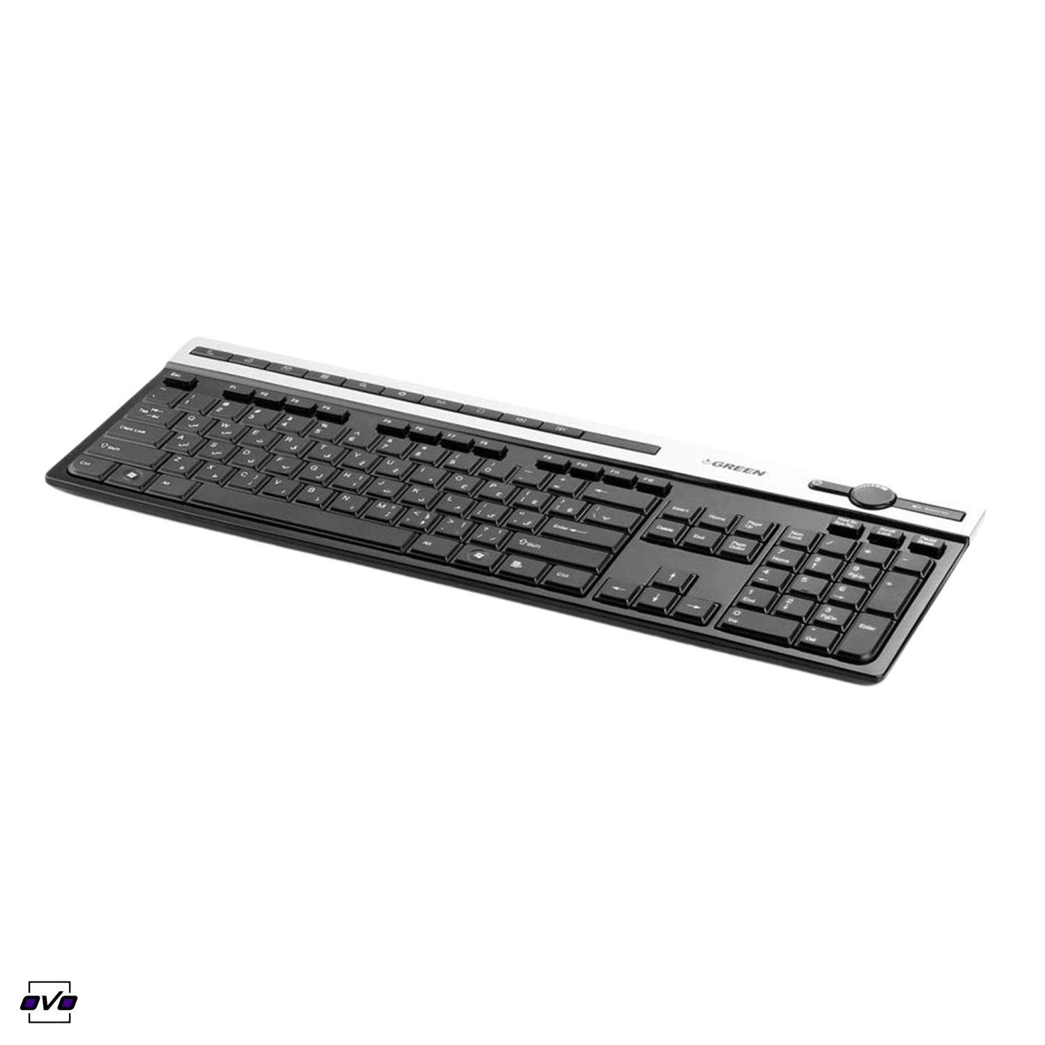  کیبورد و ماوس بیسیم گرین GKM505W2171