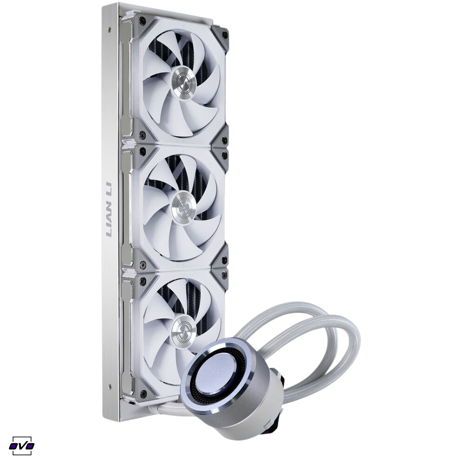 خنک کننده مایع پردازنده سفید لیان لی Galahad AIO UNI FAN SL 3601587
