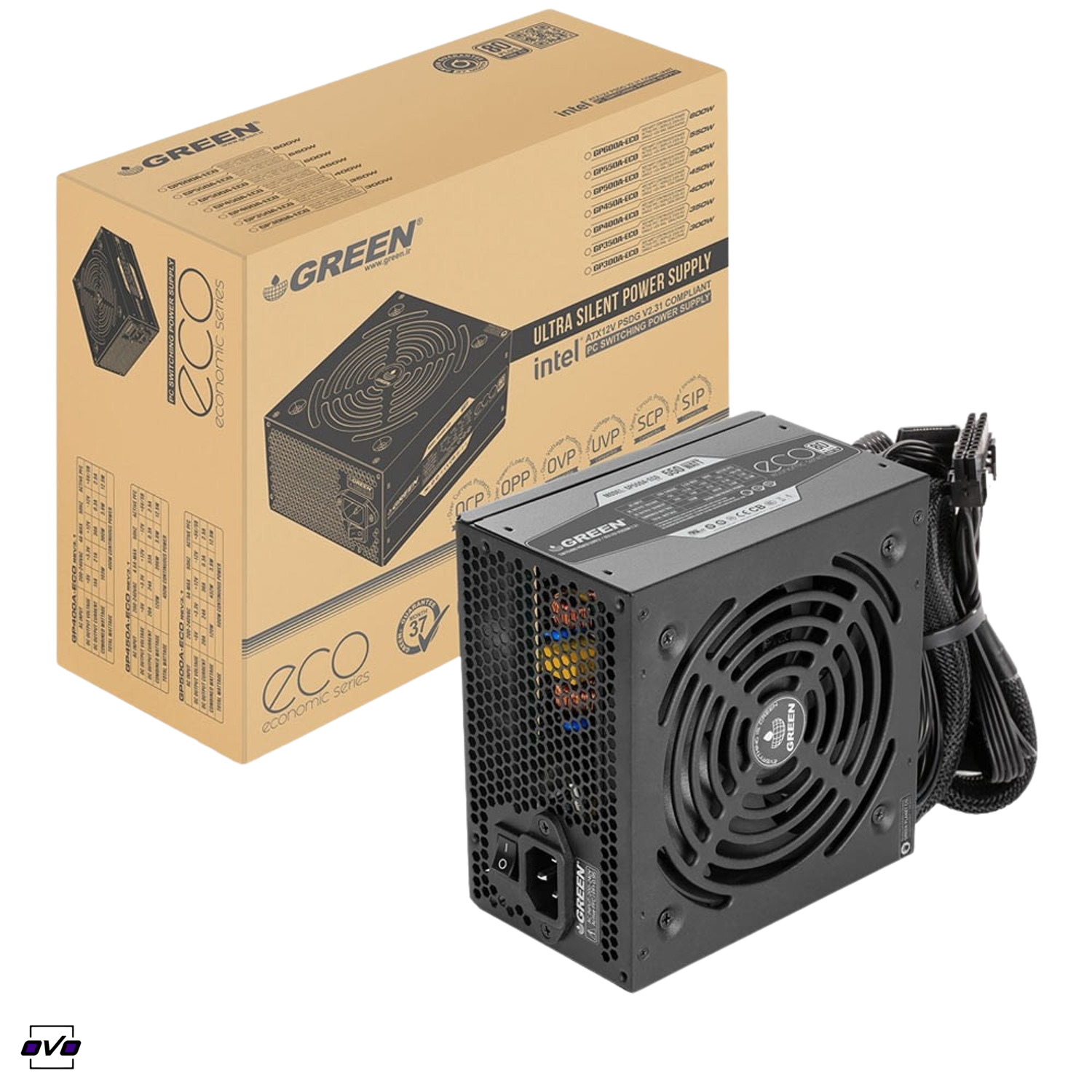  پاور گرین 550 وات مدل GP550A-ECO Rev3.11970