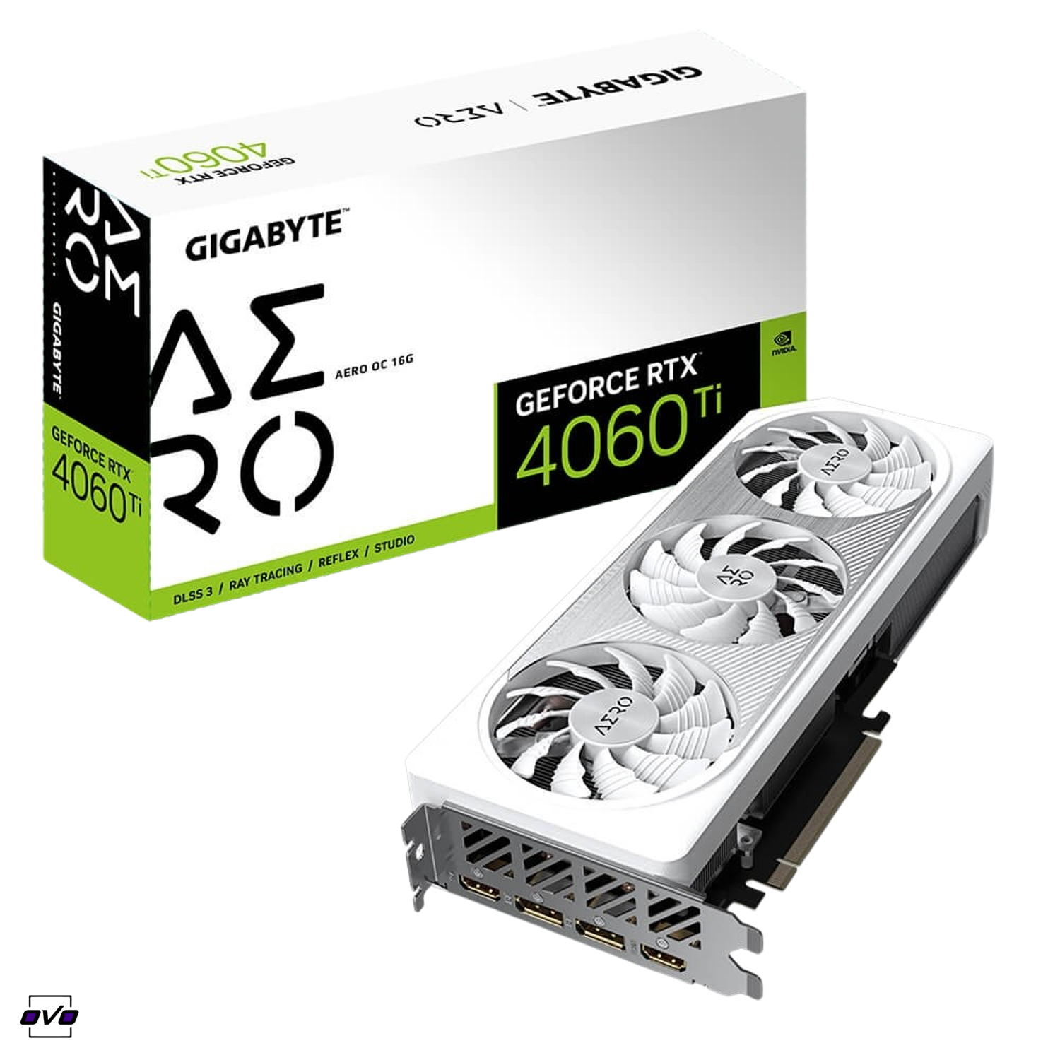 کارت گرافیک گیگابایت RTX 4060 Ti AERO OC 16G1510