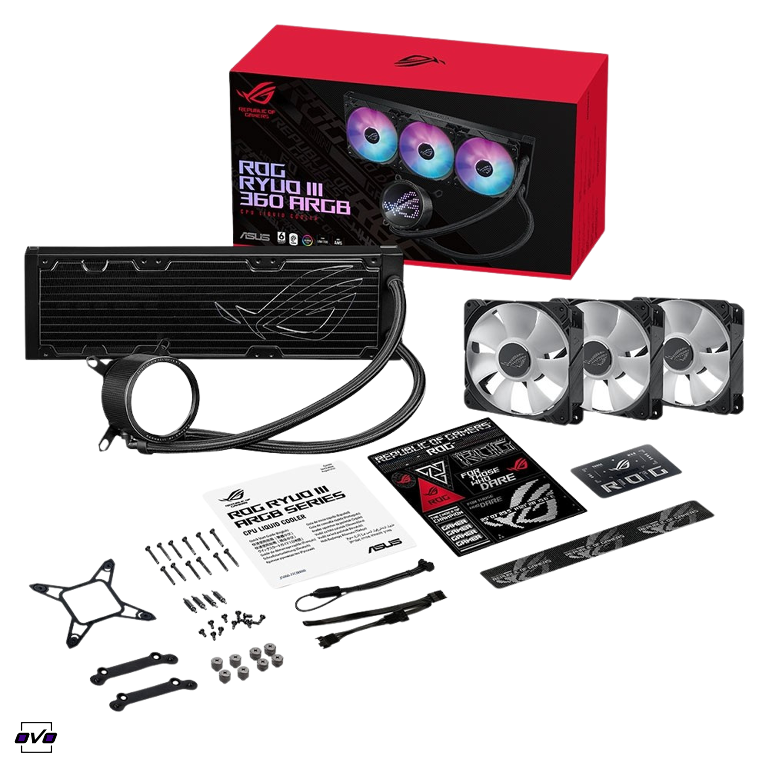  خنک کننده پردازنده ایسوس ROG RYUO III 360 ARGB1612
