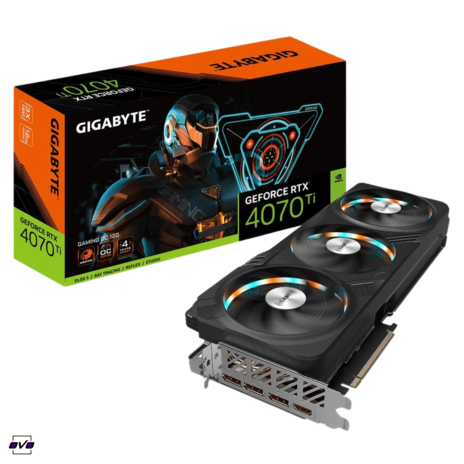 کارت گرافیک گیگابایت RTX 4070 Ti GAMING OC 12G1427