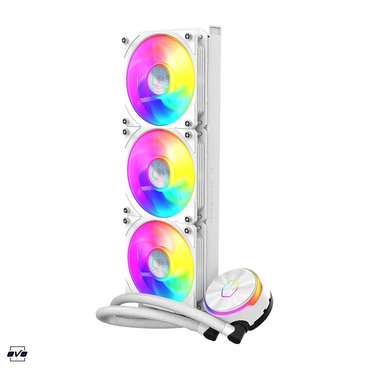 خنک کننده مایع پردازنده کولر مستر MasterLiquid PL360 FLUX WHITE1563