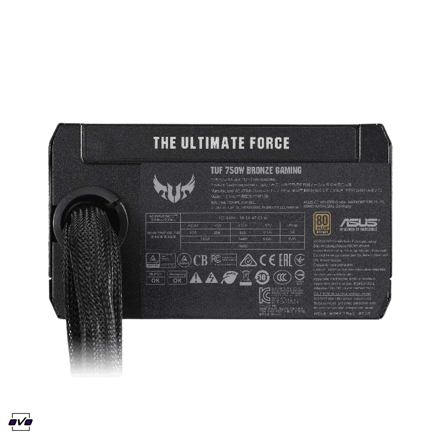 پاور ایسوس 750 وات مدل TUF GAMING 750B1908