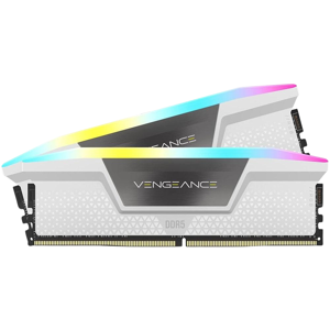  رم کورسیر 64 گیگابایت (2×32) سفید دو کانال DDR5 5200 مدل Vengeance RGB CL40