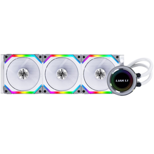  خنک کننده مایع پردازنده سفید لیان لی Galahad AIO UNI FAN SL 360
