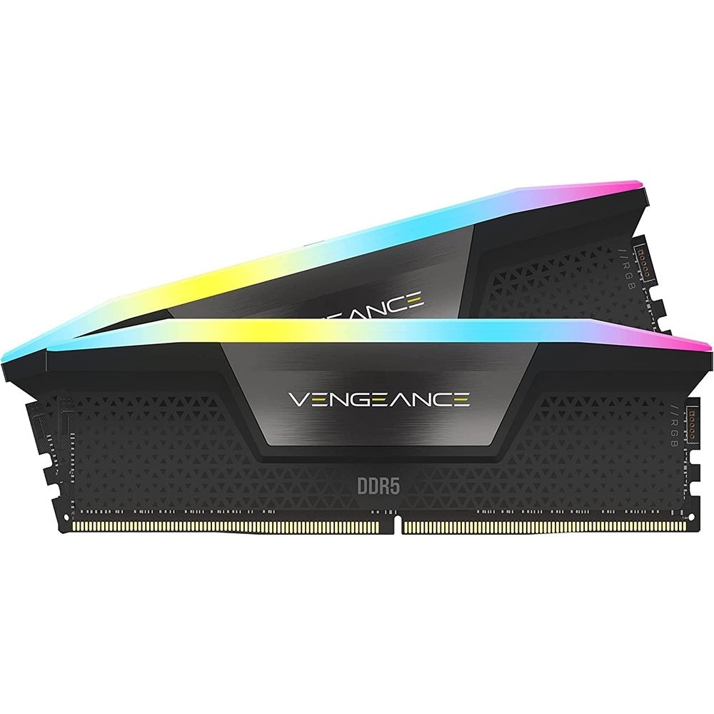 رم کورسیر 32 گیگابایت (2×16) دو کانال DDR5 6600 مدل Vengeance RGB CL38